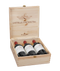 Wooden Box Castello Fonterutoli for 3 Bottles